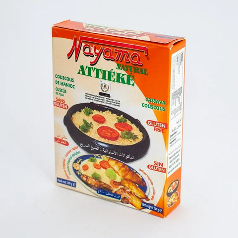Nayama Natural Attiéke (Cassava Couscous) 300g