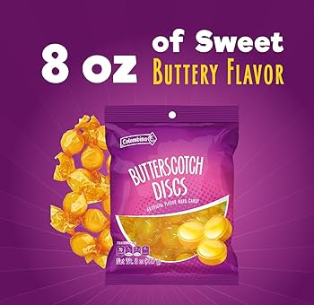 Colombina Butterscotch Discs (8 oz)