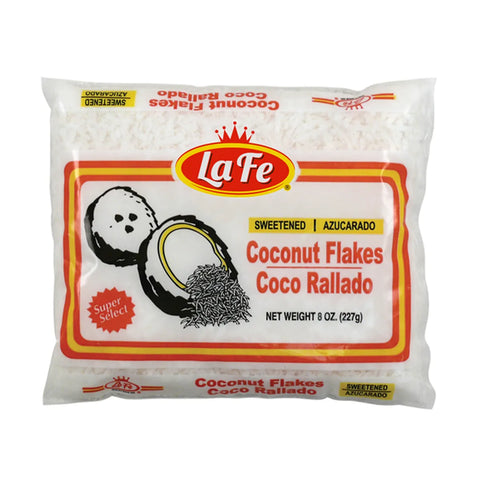 La Fe Sweetened Coconut Flakes (8 oz)