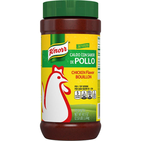 Knorr Powdered Chicken Bouillon (Caldo Con Sabor de Pollo)