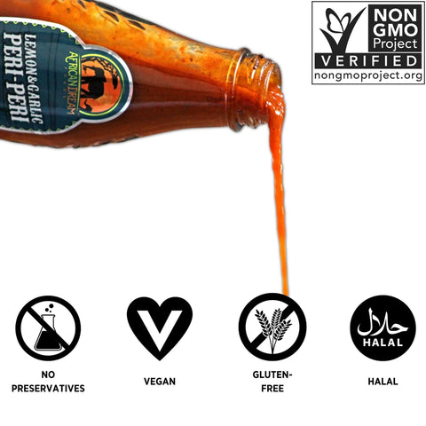 African Dream Lemon & Garlic Peri-Peri Hot Sauce (5 fl oz)