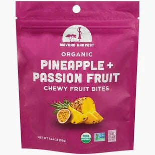 Mavuno Harvest Fruit Bites Pineapple & Passion Fruit