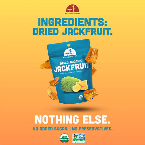 Mavuno Harvest Organic Dried Jackfruit (2 Oz)