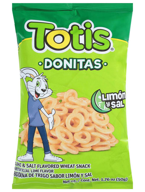 Totis Limón y Sal Donitas
