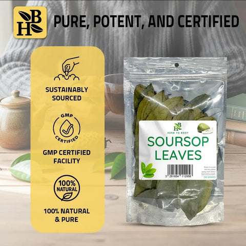 Herb to Body Soursop Leaves (1.76 oz)