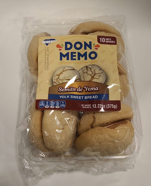 Don Memo Semita de Yema/Yolk Sweet Bread (13.22 oz)