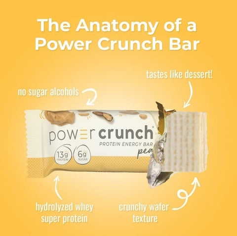 Power Crunch Protein Energy Bar Peanut Butter Crème