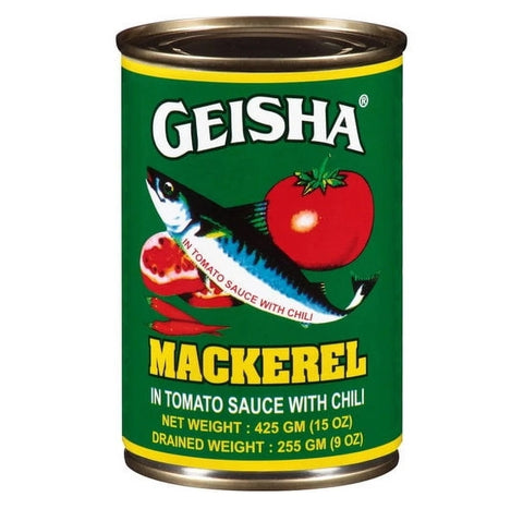 Geisha Mackerel in Tomato Sauce with Chili