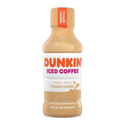 Dunkin' French Vanilla Iced Coffee (13.7 fl oz)