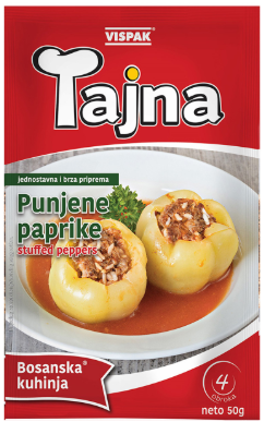 Vispak Tajna – Punjene Paprike (Stuffed Peppers)