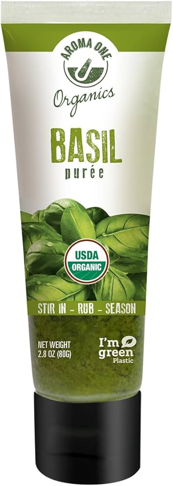 Aroma One Organic Basil Puree