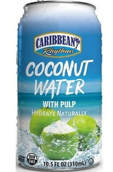 Caribbean Rythms Coconut Water with Pulp (10.5 oz)