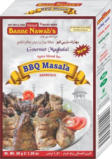 Ustad Banne Nawab's BBQ Masala 38g