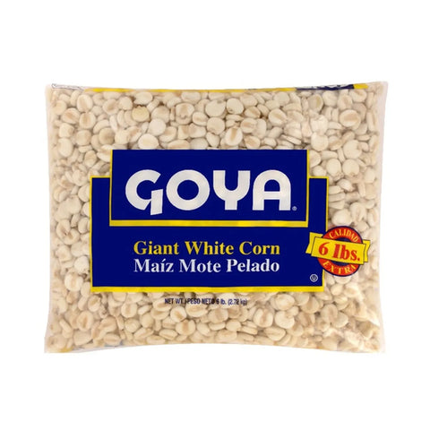 Goya Giant White Corn/Maíz Mote Pelado (6 lbs)