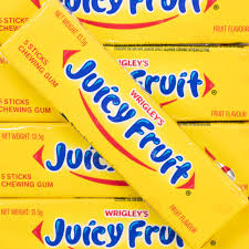 Wrigley's Juicy Fruit (5 sticks)