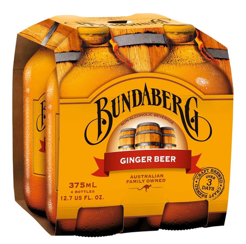 Bundaberg Ginger Beer 12.7fl oz (4pk)