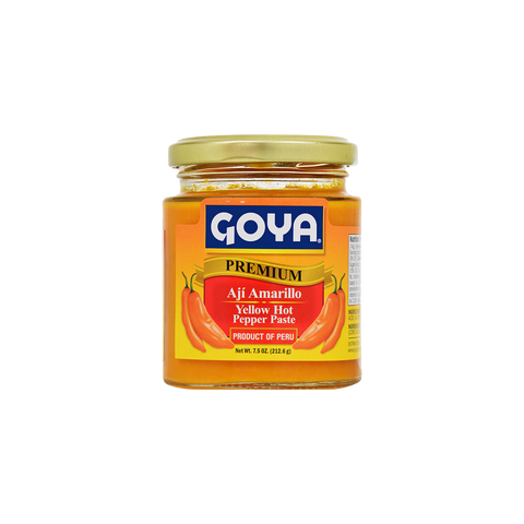 Goya Premium Aji Amarillo/Yellow Hot Pepper Paste (7.5 oz bottle)