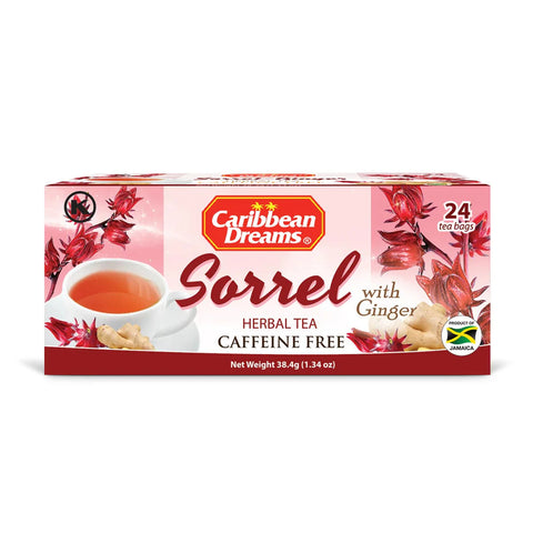 Caribbean Dreams Sorrel with Ginger Tea (24 ct)