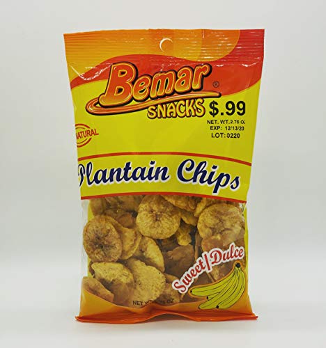 Bemar Snacks Sweet Plantain Chips