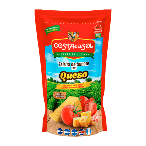 Costa del Sol Salsita de Tomate con Queso (200g)