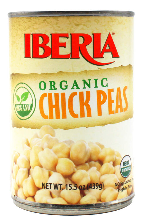Iberia Organic Chick Peas (15.5 oz)