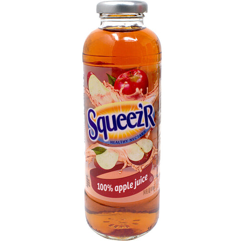 Squeez'r 100% Apple Juice (14 oz)