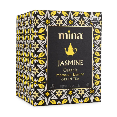 Mina Organic Moroccan Jasmine Green Tea (1.32 oz)