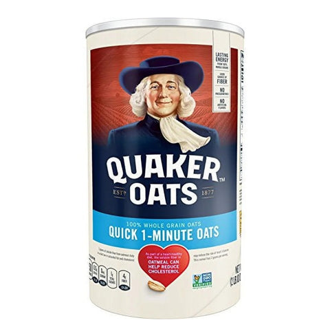 Quaker Oats Quick 1-Minute Oats (42 oz)