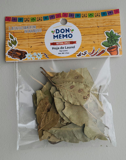 Don Memo Hoja de Laurel (Bay Leaves) 0.25 oz