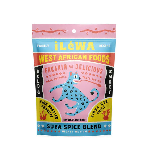 iLéWA Bold & Smoky Suya Spice Blend (2.4 oz)