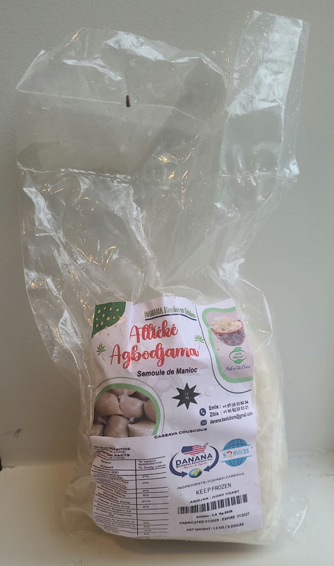 Attieke Agbodjama Frozen Cassava Couscous (42 oz)