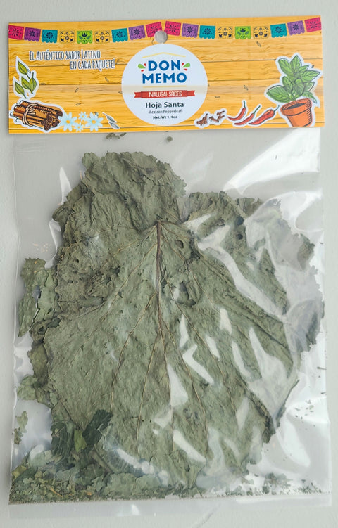Don Memo Hoja Santa (Mexican Pepperleaf) 0.25 oz