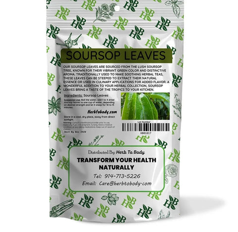 Herb to Body Soursop Leaves (1.76 oz)
