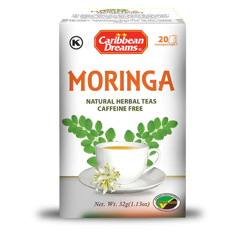 Caribbean Dreams Moringa Natural Herbal Tea