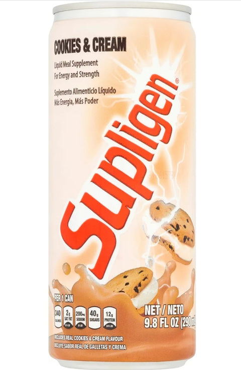 Supligen Cookies & Cream Liquid Meal Supplement (9.8 fl oz)
