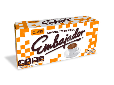 Embajador Chocolate De Mesa (10 Tabletas)