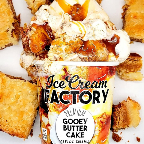 Gooey Butter Cake Ice Cream (12 oz)