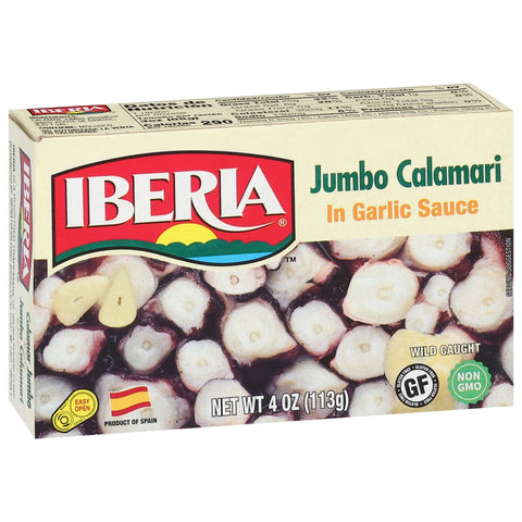 Iberia Jumbo Calamari in Garlic Sauce (4 oz)