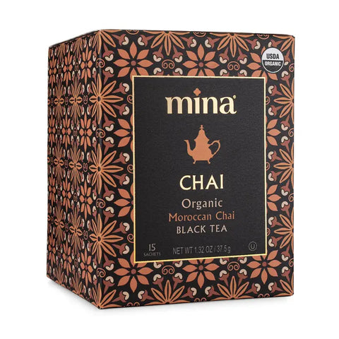 Mina Organic Moroccan Chai Black Tea (1.32 oz)