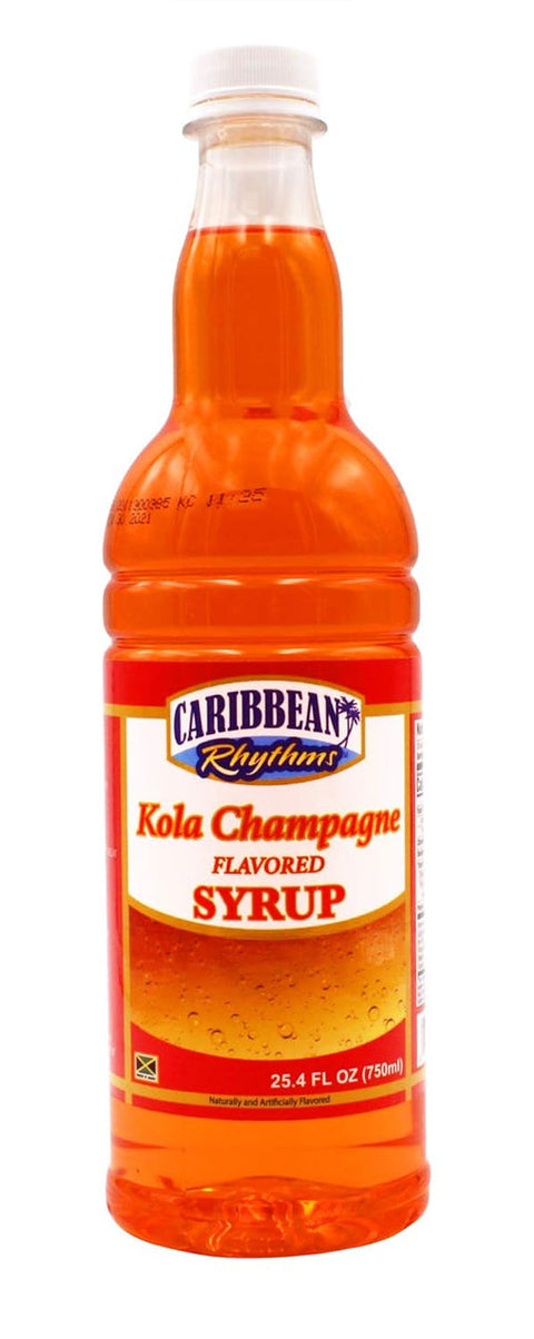 Caribbean Rythms Kola Champagne Flavored Syrup