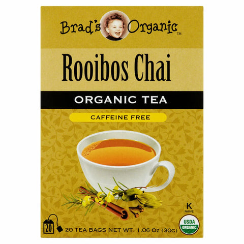 Brad's Rooibos Organic Chai Tea (20 bags)
