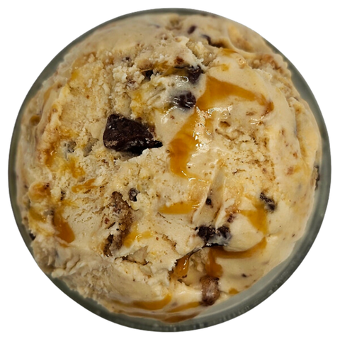 Salty Caramel Tracks Ice Cream (12 oz)