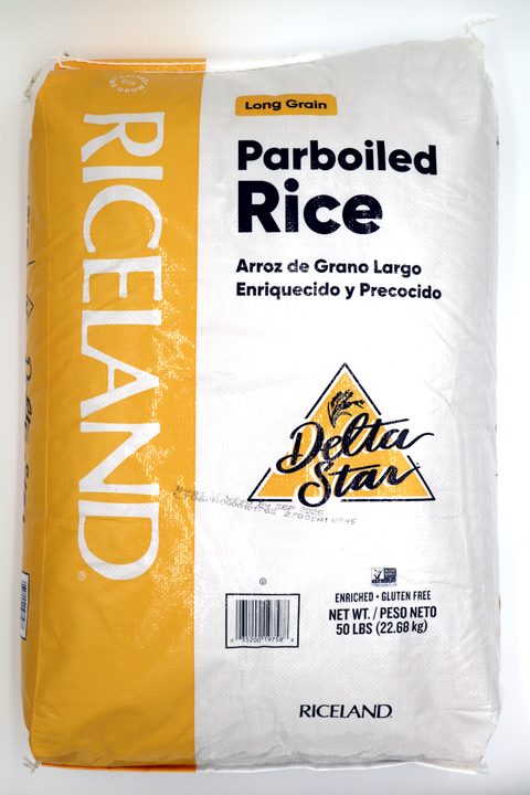 Delta Star Parboiled Rice - Bag (50 lbs)