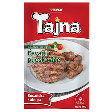 Vispak Tajna – Cevapi & Pljeskavice (40g)