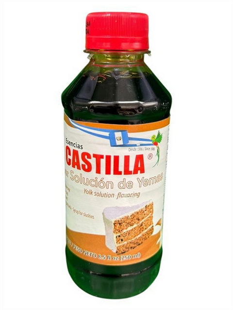 Esencias Castilla Sabor Solution de Yemas/Yolk Solution Flavoring (8.5 oz)
