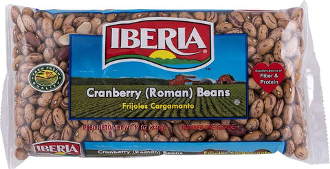 Iberia Cranberry (Roman) Beans)