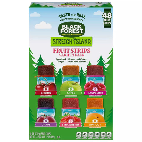 Black Forest Stretch Island Fruit Strips (Variety Flavors) 0.5 oz