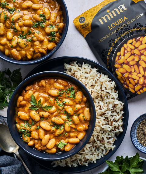 Mina Loubia Moroccan White Beans