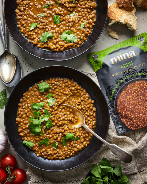 Mina Addis Moroccan Lentils Stew