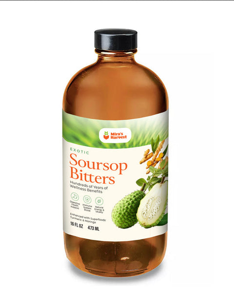 Mira's Harvest Exotic Soursop Bitters (16 fl oz)
